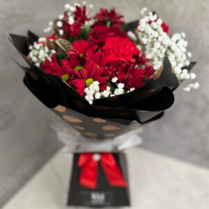 Be Mine, luxury bouquet by Flowers by Kerry Mac for Manchester flower delivery
