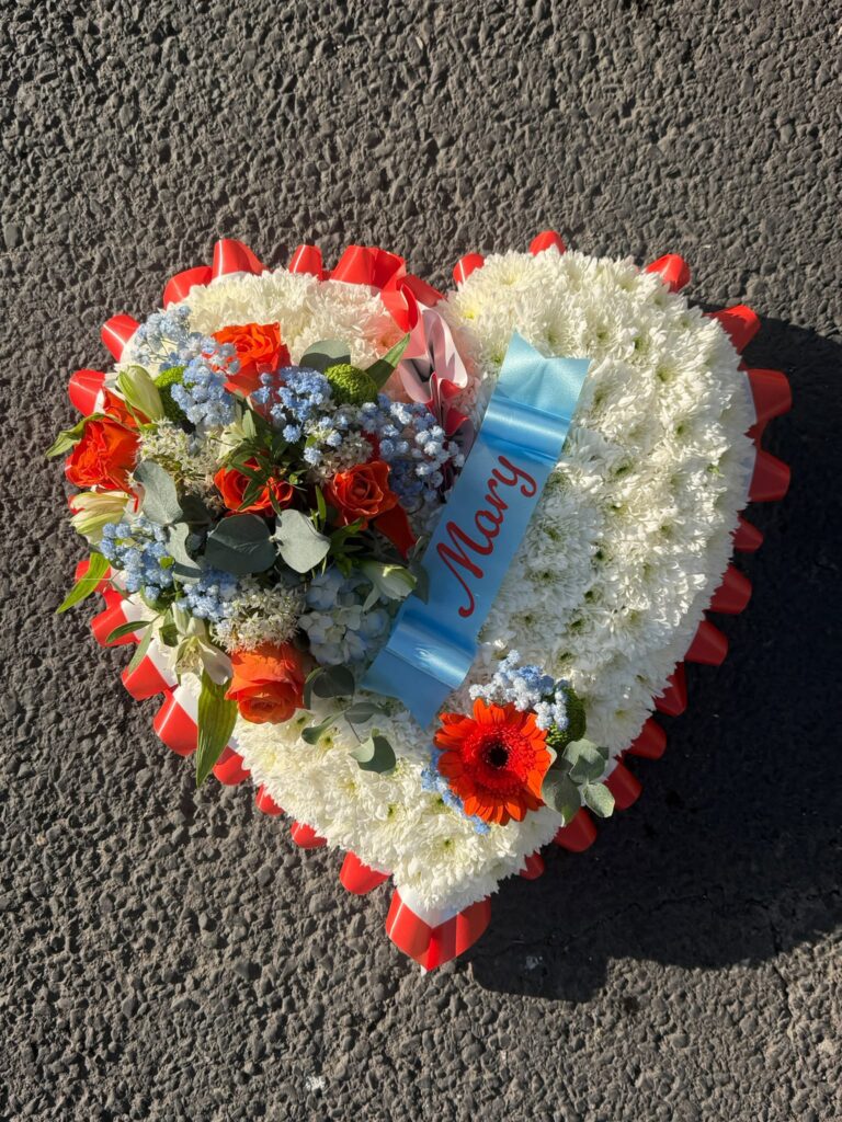 Based Heart — Flowers by Kerry Mac
