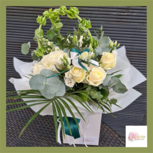 Purity, luxury anniversary flowers by Flowers by Kerry Mac for Manchester flower delivery