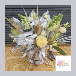 WHITE MACAUBAS, luxury bouquet by Flowers by Kerry Mac for Manchester flower delivery