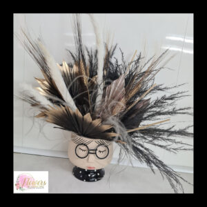 Dizzy Dorris, luxury dried flower arrangement by Flowers by Kerry Mac for Manchester flower delivery