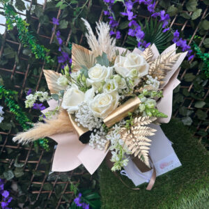 𝙷𝚎𝚕𝚕𝚘 𝙱𝚊𝚋𝚢, luxury new baby flowers by Flowers by Kerry Mac for Manchester flower delivery