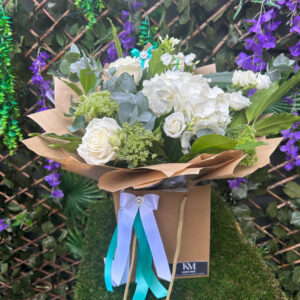 Timeless Elegance, a handcrafted anniversary flowers by Flowers by Kerry Mac Manchester florist