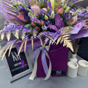 Enchanted Lavender, luxury anniversary flowers by Flowers by Kerry Mac for Manchester flower delivery