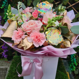 A Love That Lasts A Lifetime, luxury birthday flowers by Flowers by Kerry Mac for Manchester flower delivery