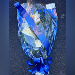Flat Funeral spray, a handcrafted funeral & sympathy by Flowers by Kerry Mac Manchester florist