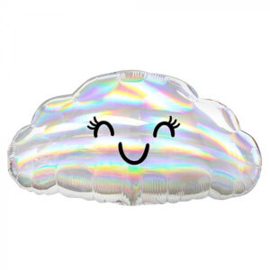 Cute cloud, luxury balloon by Flowers by Kerry Mac for Manchester flower delivery