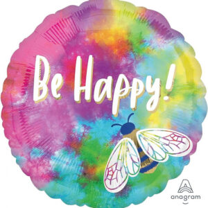 Be happy, luxury balloon by Flowers by Kerry Mac for Manchester flower delivery