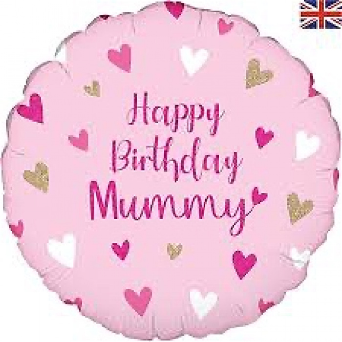Happy birthday mummy, luxury balloon by Flowers by Kerry Mac for Manchester flower delivery