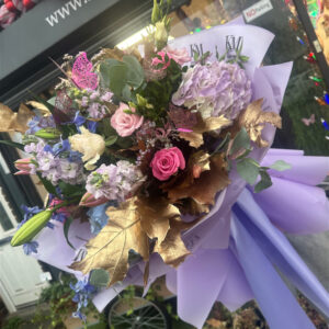 Lilac Lover, luxury bouquet by Flowers by Kerry Mac for Manchester flower delivery