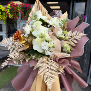 Proud Of You Always, luxury frilly wrapped collection by Flowers by Kerry Mac for Manchester flower delivery