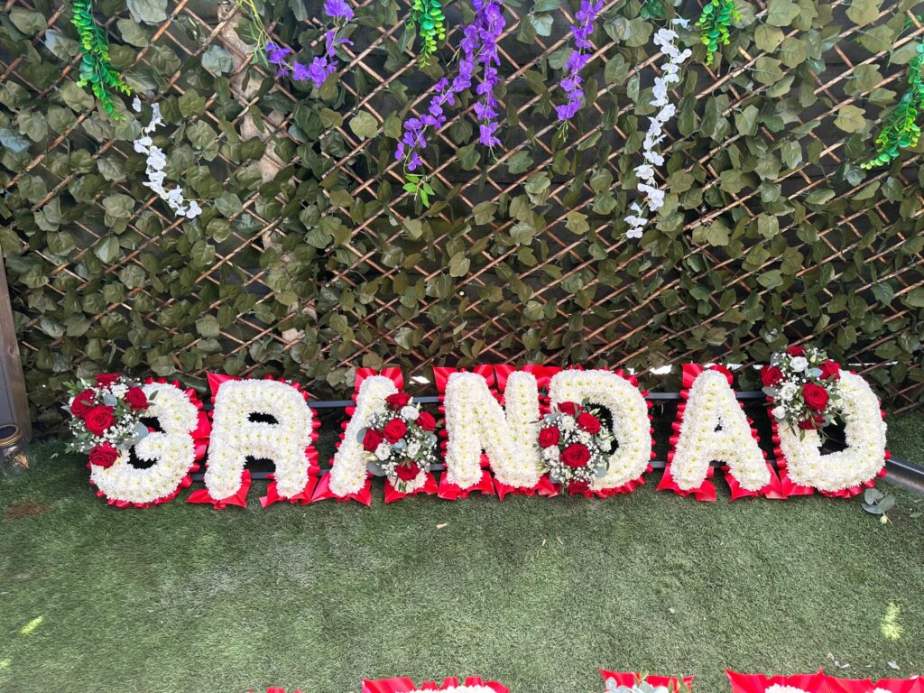 GRANDAD Based Funeral Letters